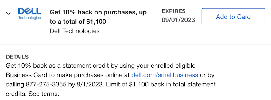 2 New Amex Offers For Dell - Monkey Miles