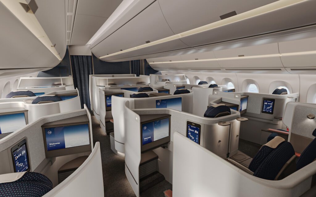 Lufthansa Unveils New Business Class Suite For The A Monkey Miles