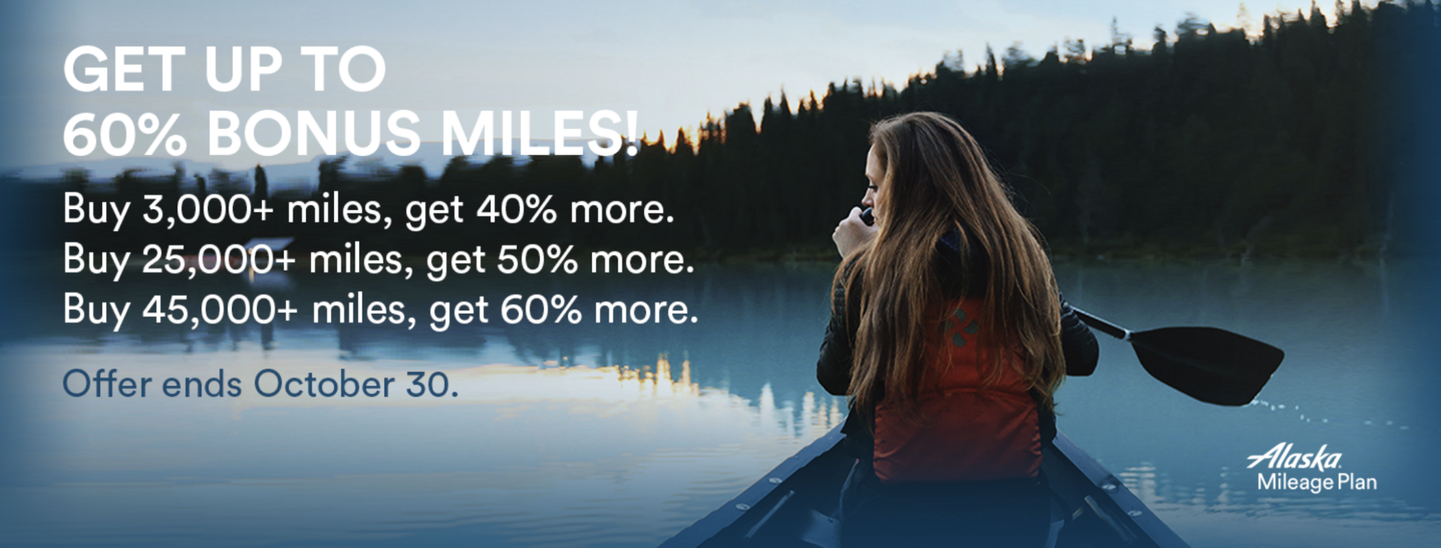 Buy Alaska Miles with up to a 60 Bonus ( 1.85 cents ) Monkey Miles