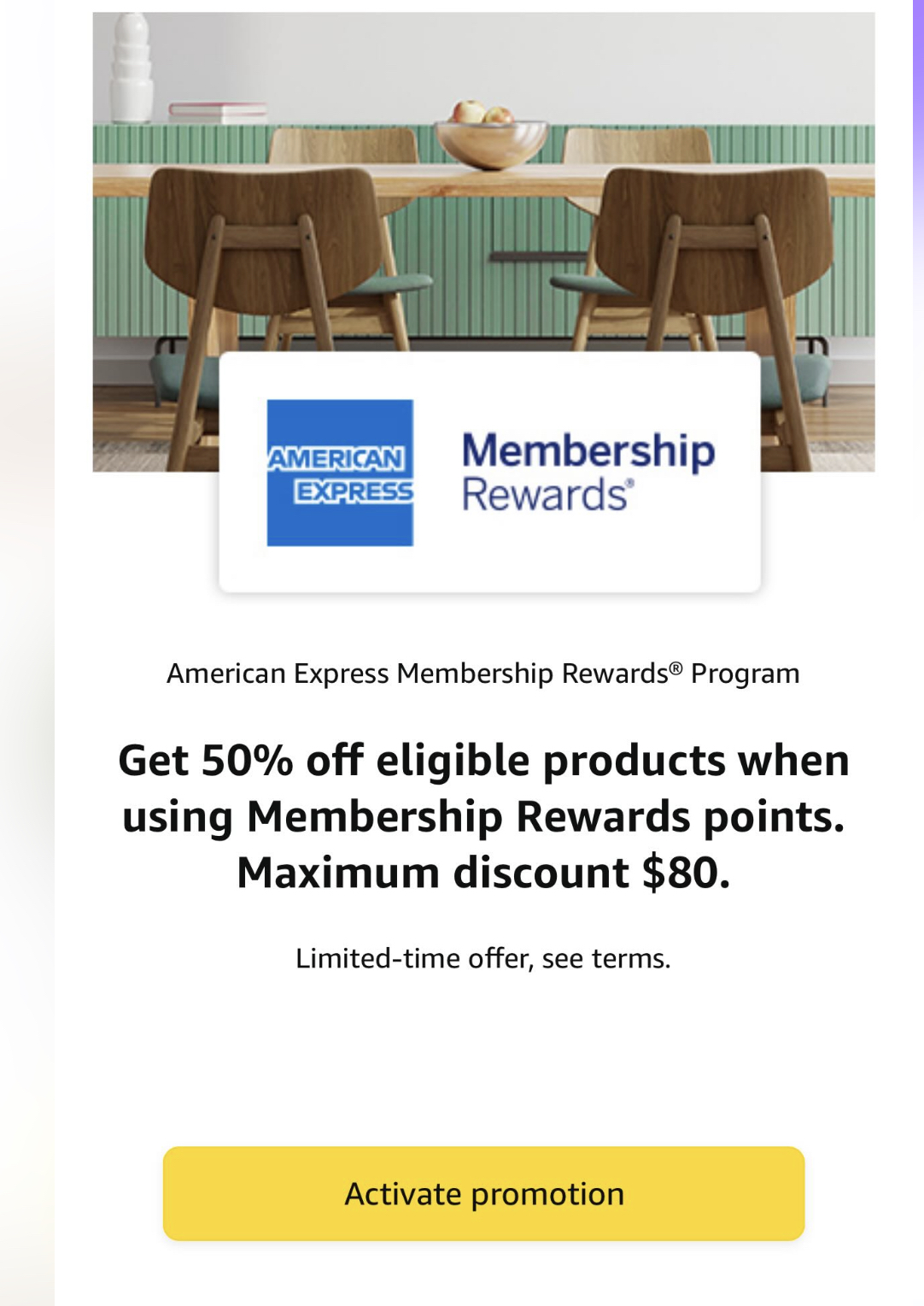 Redeem Chase Ultimate Rewards Points for up to 50% Off on Select   Products