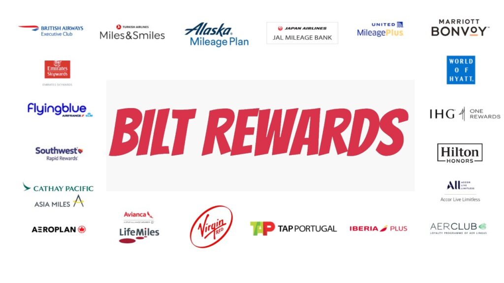 a group of logos with text