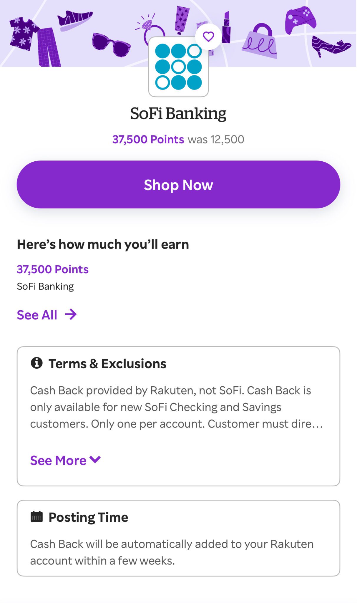 It's back! Get 37.5k Amex Points to open Sofi bank account ( $500 ...