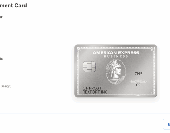 a close-up of a credit card