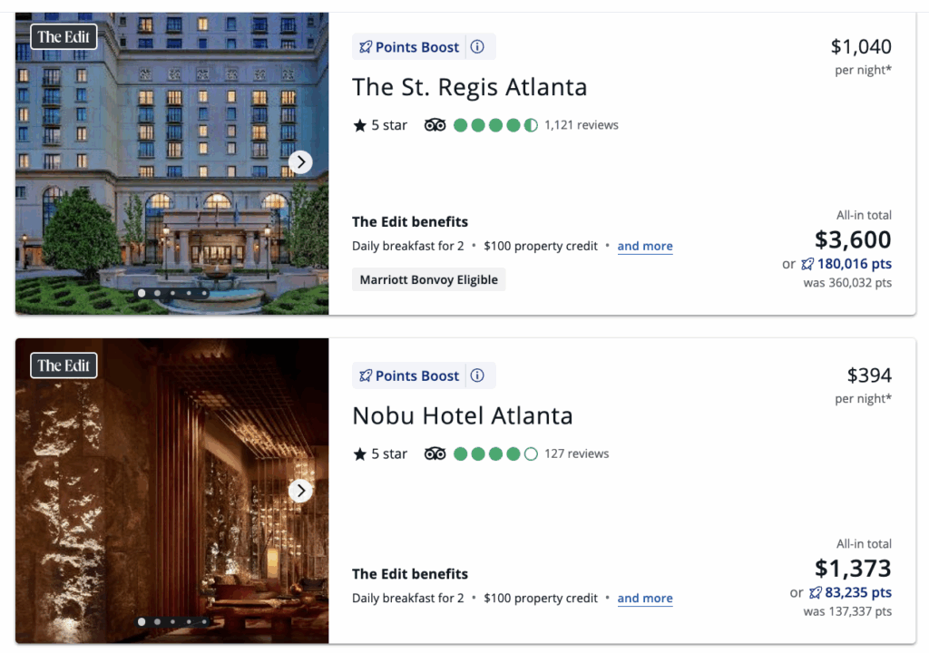a screenshot of a hotel